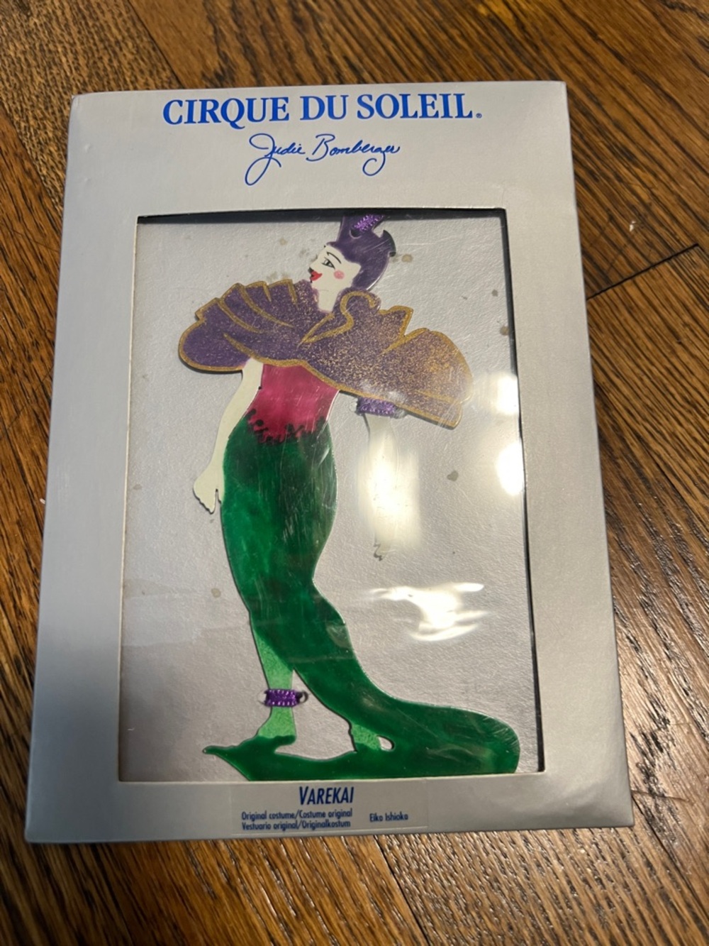 Cirque du Soleil hand painted decorative ornament